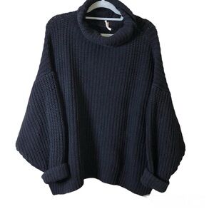 FREE PEOPLE Women's Swim Too Deep Oversized Sweater